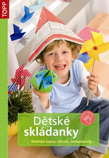 neuveden: Dětské skládanky - Malířská čepice, větrník, nebepekloráj…- TOPP