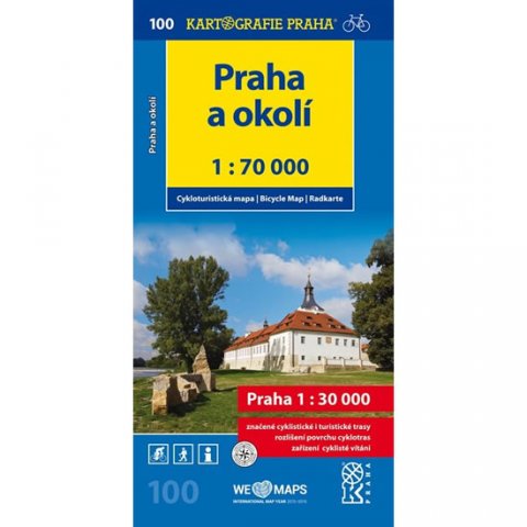neuveden: 1: 70T(100)-Praha a okolí (cyklomapa)