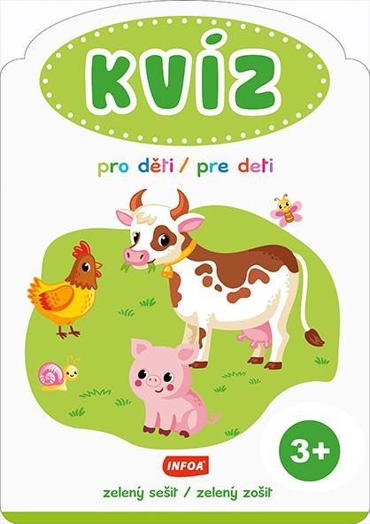 neuveden: KVÍZ pro děti / pre deti - zelený sešit  (CZ/SK vydání)