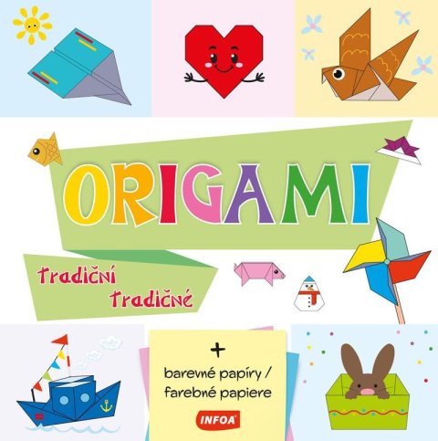 neuveden: Origami tradiční / tradičné (+ barevné papíry / farebné papiere) neuveden: Origami tradiční / tradičné (+ barevné papíry / farebné papiere)
