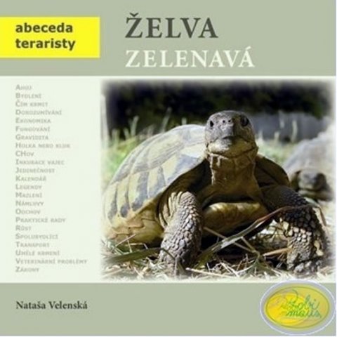 Velenská Nataša: Želva zelenavá - Abeceda teraristy Velenská Nataša: Želva zelenavá - Abeceda teraristy