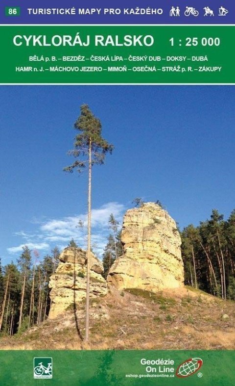 neuveden: WKK Ralsko turistická mapa 1:25 000 / turistická mapa