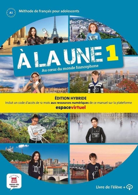 neuveden: A la une 1 (A1.1) - Édition hybride Livre de l´éleve + Espacevirtuel (12 mo