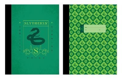 : Harry Potter: Slytherin Composition Notebook Set (Set of 2)