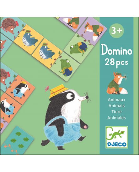 neuveden: Djeco Domino Lesní zvířátka