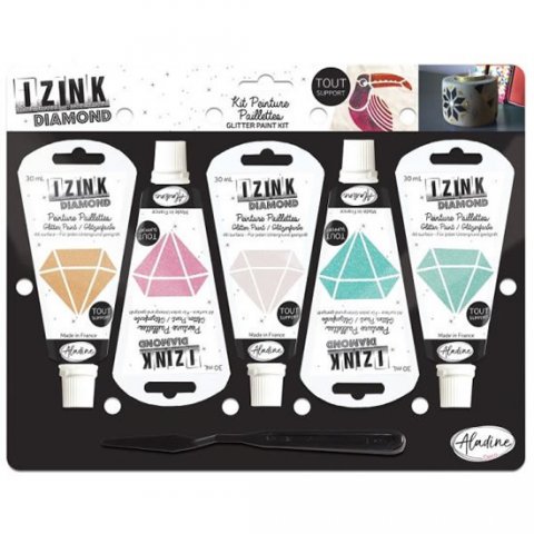neuveden: Kreativní sada IZINK Diamond - Pastel