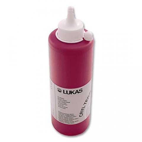 neuveden: LUKAS akrylová barva TERZIA - Alizarin crimson 500 ml