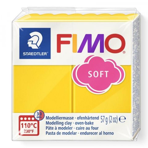 neuveden: FIMO soft 57g - okrová neuveden: FIMO soft 57g - okrová