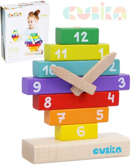 neuveden: CUBIKA 14354 Hodiny s magnetickými ručičkami - dřevěná skládačka 10 dílů neuveden: CUBIKA 14354 Hodiny s magnetickými ručičkami - dřevěná skládačka 10 dílů