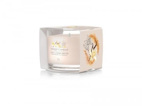 neuveden: YANKEE CANDLE Vanilla Creme Brulee svíčka 37g votivní