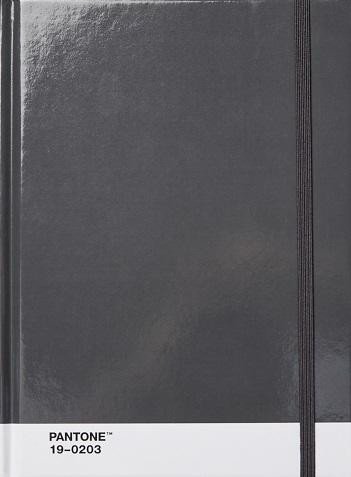 neuveden: Pantone Zápisník tečkovaný L - Grey 19-0203