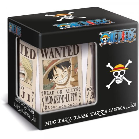 neuveden: Hrnek keramický One Piece - Wanted 315ml