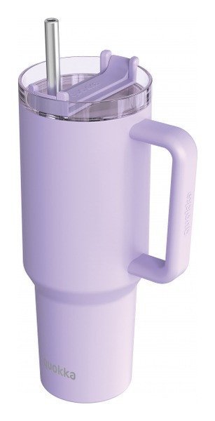 : Nerezový termohrnek s brčkem Stream Purple 1200ml