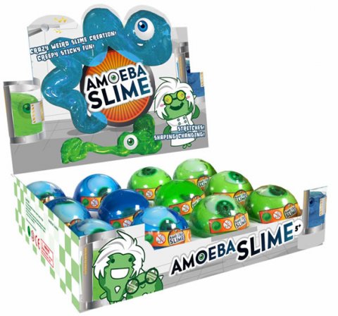 neuveden: Amoeba sliz, display 12 ks