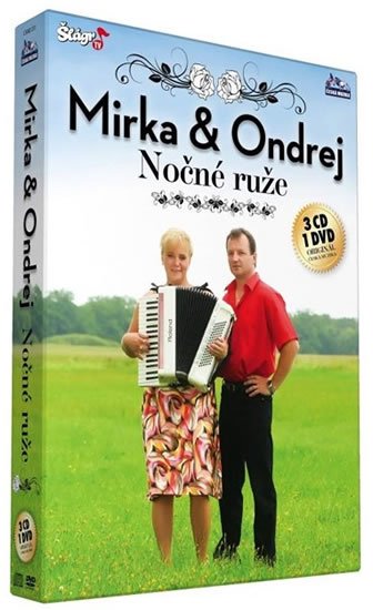 neuveden: Mirka a Ondrej - Nočné ruže - CD+DVD neuveden: Mirka a Ondrej - Nočné ruže - CD+DVD