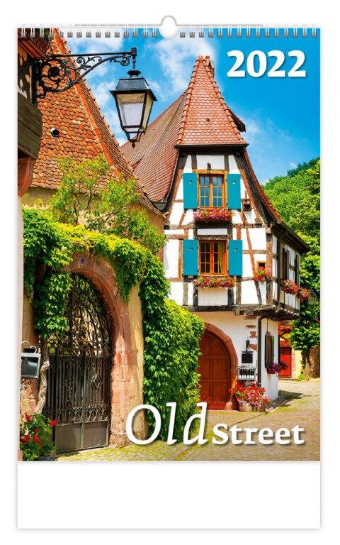neuveden: Kalendář nástěnný 2022 - Old Street
