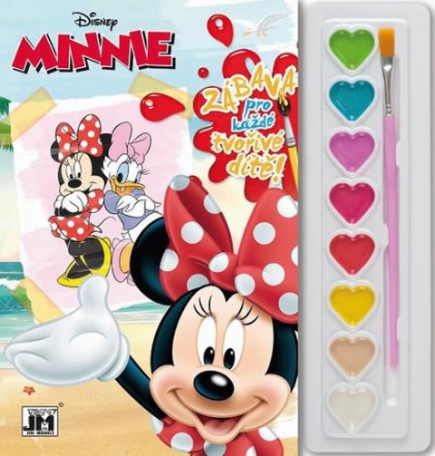 neuveden: Minnie - Omalovánky s barvami A5