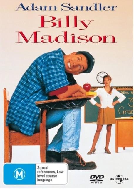 neuveden: Billy Madison - DVD pošeta neuveden: Billy Madison - DVD pošeta