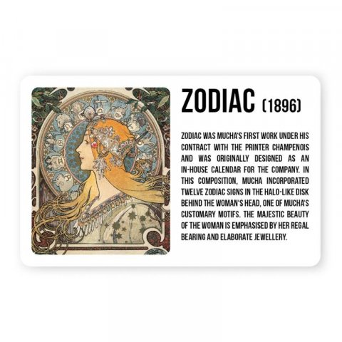 neuveden: Magnet Alfons Mucha - Zodiac neuveden: Magnet Alfons Mucha - Zodiac