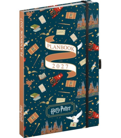 : Diář/notes 2027: Planbook - Harry Potter - Bradavický expres, 13 x 21 cm