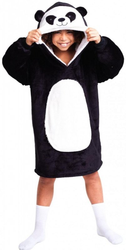 neuveden: Cozy Noxxiez mikinová deka pro děti 7-12 let - Panda