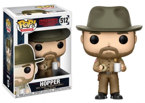 neuveden: Funko POP TV: Stranger Things - Hopper w/ Donut