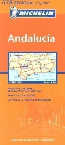 neuveden: MK 578s. Spain South, Andalucia 1:400 000