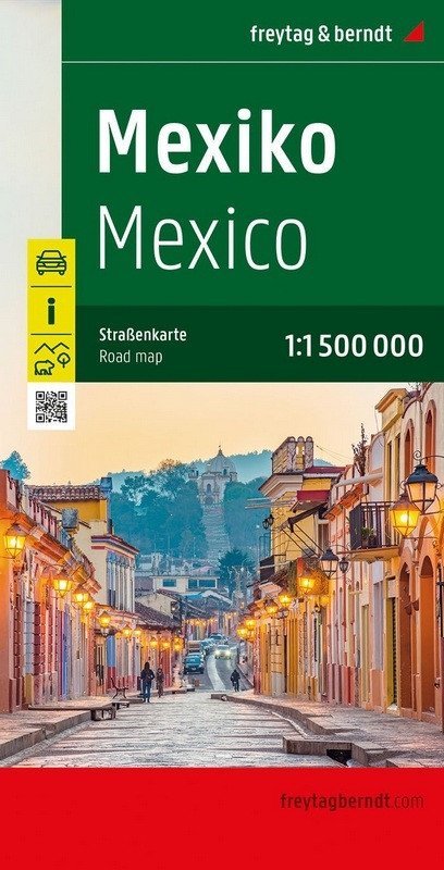 neuveden: Mexiko 1:1 500 000 / automapa a rekreační mapa neuveden: Mexiko 1:1 500 000 / automapa a rekreační mapa