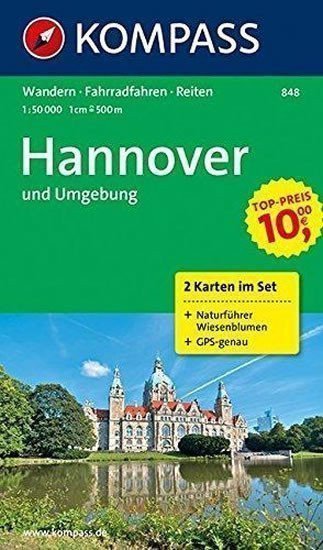 neuveden: Hannover und Umgebung (sada 2 mapy) 848   NKOM