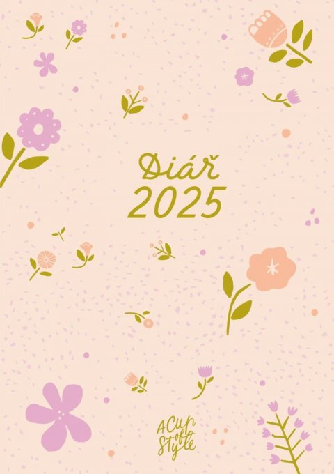 Gránová Lucie: A Cup of Style - Diář 2025 (A5)