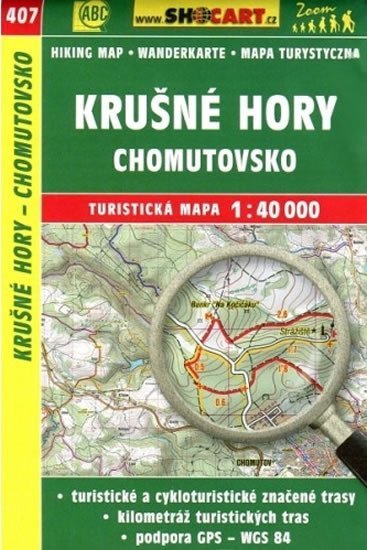 neuveden: SC 407 Krušné hory, Chomutovsko 1:40 000