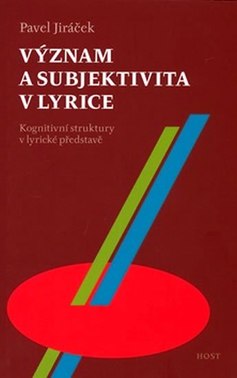 Jiráček Pavel: Význam a subjektivita v lyrice Jiráček Pavel: Význam a subjektivita v lyrice