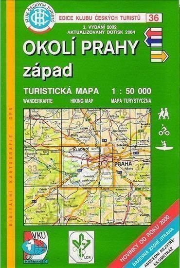neuveden: KČT 36 Okolí Prahy západ