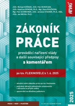 kolektiv autorů: Zákoník práce, prováděcí nařízení vlády a další související předpisy s kome
