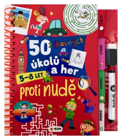 neuveden: 50 zábavných úkolů a her Proti nudě 5-8 let