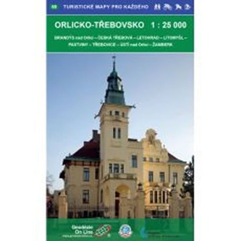 neuveden: Orlicko,Třebovsko 1:25 000/ 69 Turistické mapa pro každého