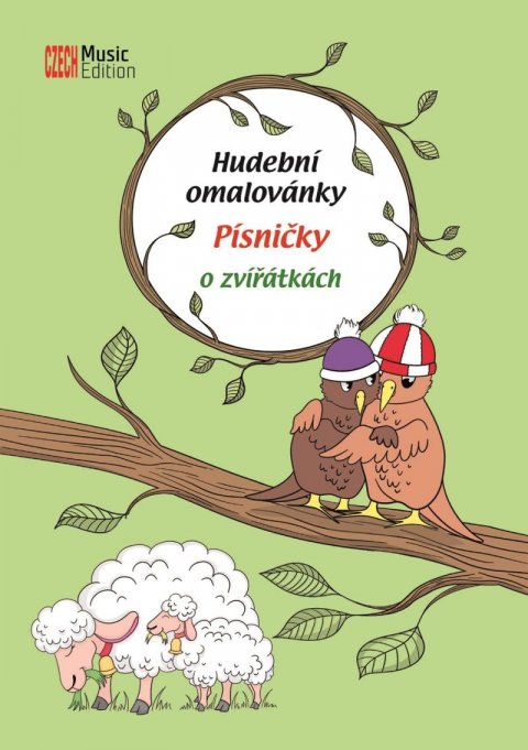 Šašinková Eva: Hudební omalovánky - Písničky o zvířátkách