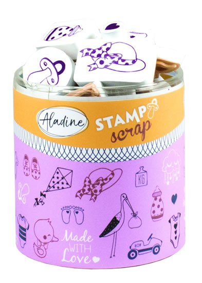 neuveden: Razítka Stampo Scrap - narození miminka neuveden: Razítka Stampo Scrap - narození miminka