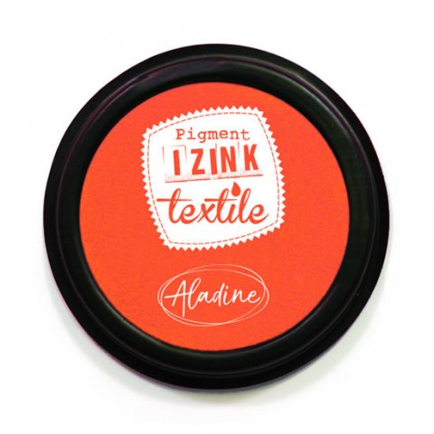 neuveden: Razítkovací polštářek na textil IZINK textile - oranžový neuveden: Razítkovací polštářek na textil IZINK textile - oranžový