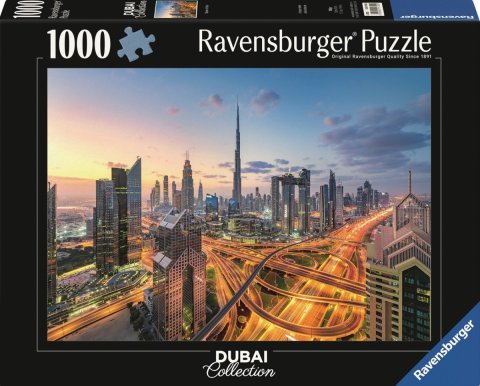 neuveden: Puzzle Kolekce DUBAJ: Výhled na město snů 1000 dílků