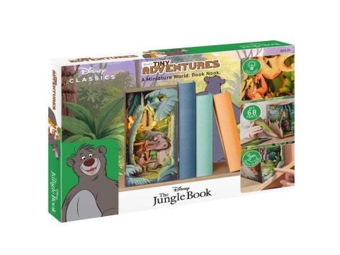 neuveden: Kniha džunglí 3D skládačka Book Nook