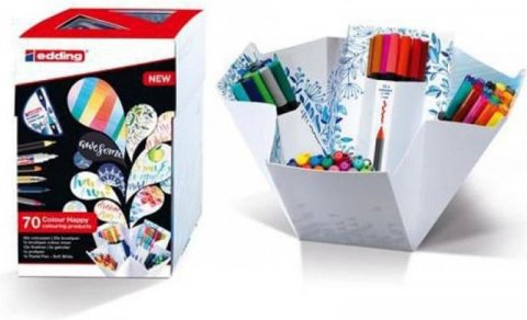 neuveden: Edding Štětcový popisovač 1340 - Colour Happy Big Box neuveden: Edding Štětcový popisovač 1340 - Colour Happy Big Box