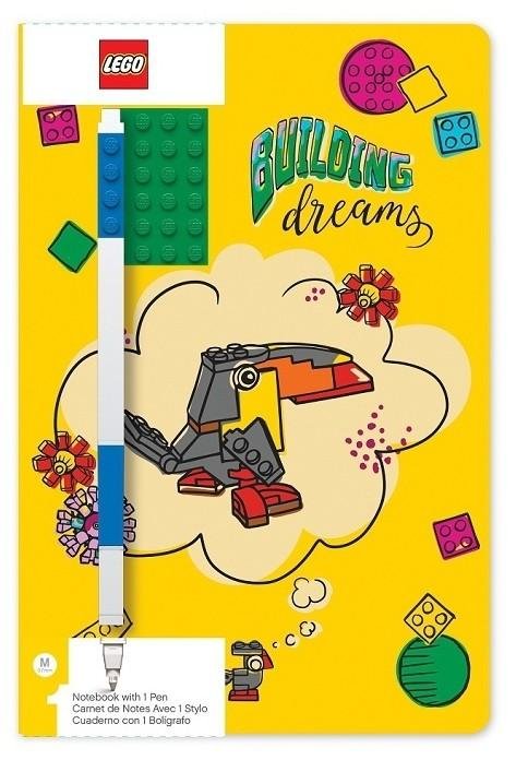 neuveden: LEGO Stationery Zápisník A5 s modrým perem - Building Dreams neuveden: LEGO Stationery Zápisník A5 s modrým perem - Building Dreams