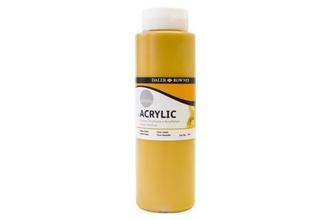 neuveden: Daler - Rowney SIMPLY akrylová barva - Yellow Ochre 750 ml