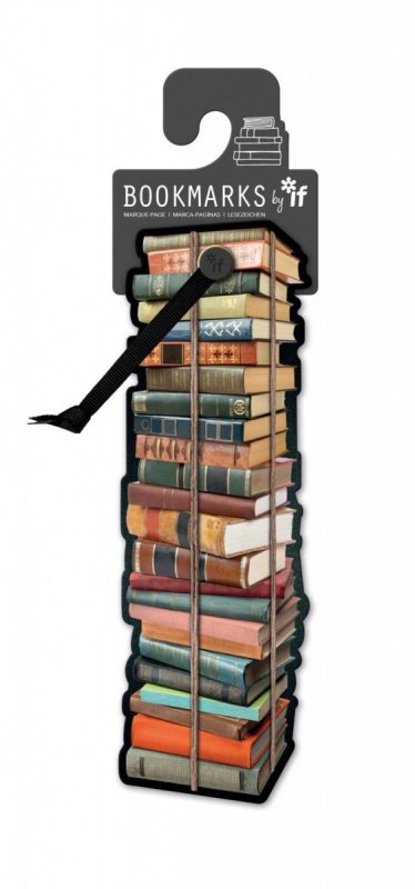 neuveden: Záložka do knihy Academia Collection - Hromada knih