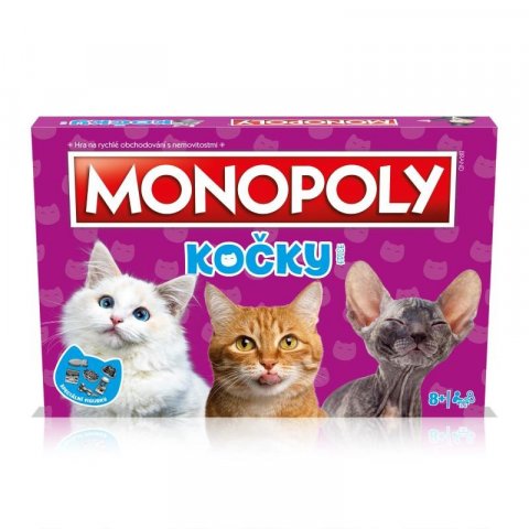 neuveden: Monopoly Kočky CZ neuveden: Monopoly Kočky CZ