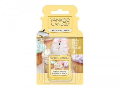 neuveden: YANKEE CANDLE Vanilla Cupcake vůně do auta visačka gelová