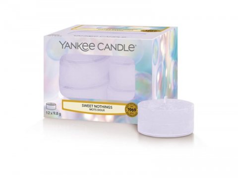 neuveden: YANKEE CANDLE Sweet Nothings svíčka 9,8g čajová 12ks