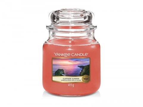 neuveden: YANKEE CANDLE Cliffside Sunrise svíčka 411g