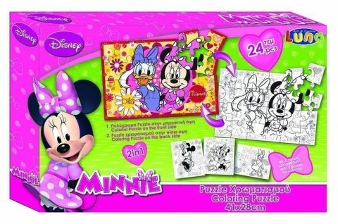 neuveden: Puzzle Minnie 24 dílků